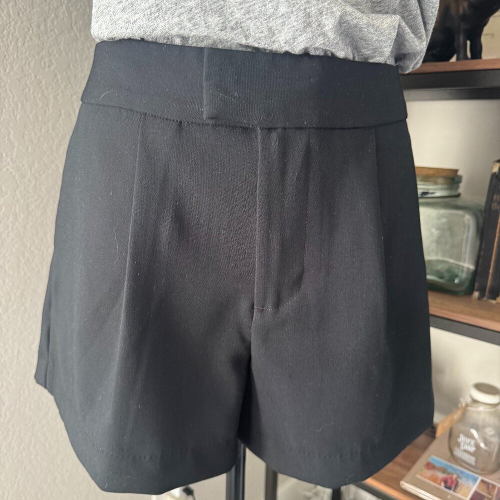 a.new day Black Trouser Style Shorts - Size 8